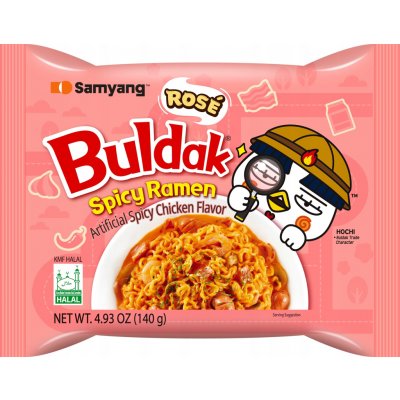 Samyang Buldak Rosé pálivé kuřecí nudle 140 g – Zboží Dáma