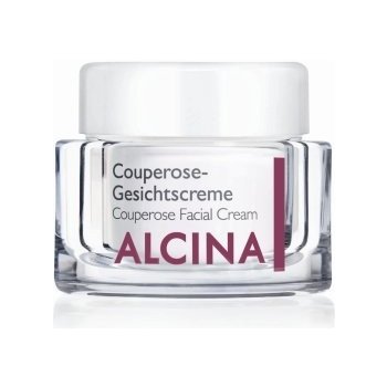 Alcina Couperose krém 50 ml Couperose krém v tubě 50 ml + Klidnící maska 30 ml + Be Happy dárková sada