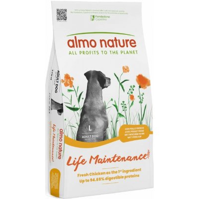 Almo Nature Holistic Maintenance L Kuře a rýže 12 kg – Hledejceny.cz