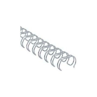 Copierland Drátěné hřbety 3/8" / 3:1 / 9,5 mm - stříbrné – Sleviste.cz