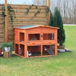 Trixie Mega králíkárna s výběhem 123 x 96 x 76 cm – Zboží Dáma