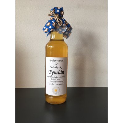 Sedmikráska bylinný sirup Tymián 0,5 l – Hledejceny.cz