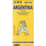 Argentina 1:3,8m mapa Borch – Sleviste.cz