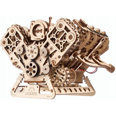 UGEARS 3D puzzle Motor V8, 776 ks – Zboží Mobilmania