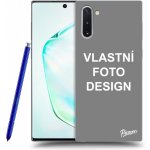 Pouzdro Picasee silikonový Samsung Galaxy Note10 N970F - Vlastní design/motiv černé – Hledejceny.cz