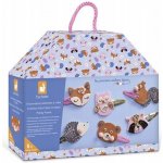 Janod Atelier Sada Výroba šperkov Sponky do vlasov 6 ks od 6 rokov – Sleviste.cz