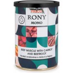 Rony Mono hovězí svalovina s mrkví a řepou 400 g – Hledejceny.cz