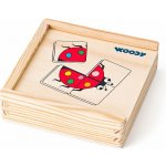 Woody Skládací obrázky první puzzle zvířátka 16 ks – Zboží Dáma