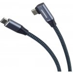 Premiumcord ku31cu2 USB-C zahnutý ( USB 3.2 GEN 2, 3A, 60W, 20Gbit/s), 2m – Hledejceny.cz