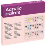 Maaleo 20363 Akrylové barvy 24 ks / 12 ml – Zboží Dáma