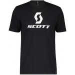 pánské tričko s krátkým rukávem Scott Icon SS Černá – Hledejceny.cz