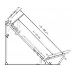 TRINFIT Leg press + Hack squat D5 Pro – Zboží Dáma
