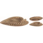 H&L Dřevěný dekorační tác List 31x28x2,5cm HZ1210100 – Zboží Mobilmania