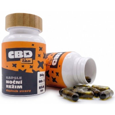 CBDčko CBN+CBD kapsle 2v1 4800 mg 60 ks Noční režim – Hledejceny.cz
