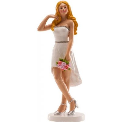 Svatební figurka na dort 16cm samostatná žena Dekora