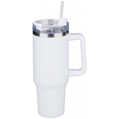 Alpina Termohrnek dvoustěnný z nerezové oceli 1,2 l bílá – Zboží Dáma