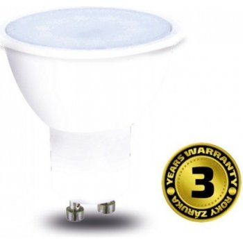 Solight LED žárovka bodová 5W GU10 3000K 400lm bílá