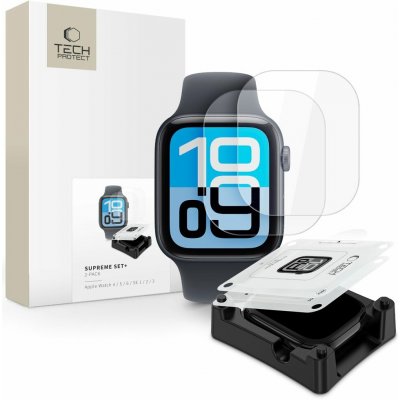 TECH-PROTECT 134512 SUPREME SET 2-PACK Hydrogelové fólie pro Apple Watch 6 / 5 / 4 / SE 40mm – Zboží Živě