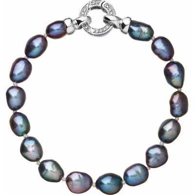 Evolution Group perlový z pravých říčních perel 23011.3 modrý