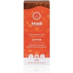 Khadi rostlinná barva na vlasy Copper měděná 100 g – Zboží Mobilmania