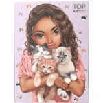 Top model 3503643 Kitty a Talita kreativní omalovánky se samolepkami – Zboží Dáma