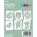 Papírové šablony sada Z Hlavy zvířat – Zboží Dáma