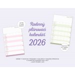Rodinný plánovací prázdný 2026 – Zboží Mobilmania