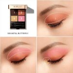 Guerlain Ombres G paleta očních stínů 555 Metal Butterfly 6 g – Zboží Dáma