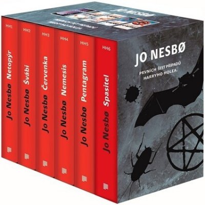 Harry Hole BOX 1-6, 2. vydání - Jo Nesbo – Zboží Mobilmania