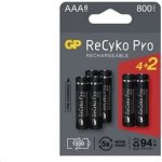 GP ReCyko Pro AAA 6ks 1033126080 – Sleviste.cz