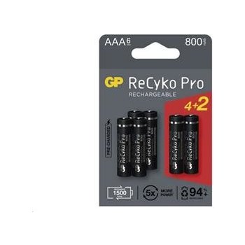 GP ReCyko Pro AAA 6ks 1033126080