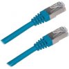 síťový kabel XtendLan PK_6FTP005blue patch, Cat6, FTP, 0,5m, modrý