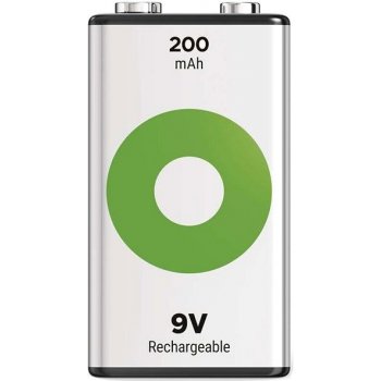 GP Recyko 6F22 9V 200 mAh 1ks 1032521020