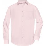 James & Nicholson pánská košile s dlouhým rukávem JN678 světle růžová – Hledejceny.cz