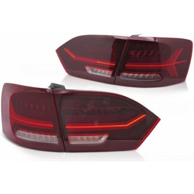 Zadní LED světla, světlomety, lampy VW Jetta VI, 2011-2014, SEQ, červené – Hledejceny.cz