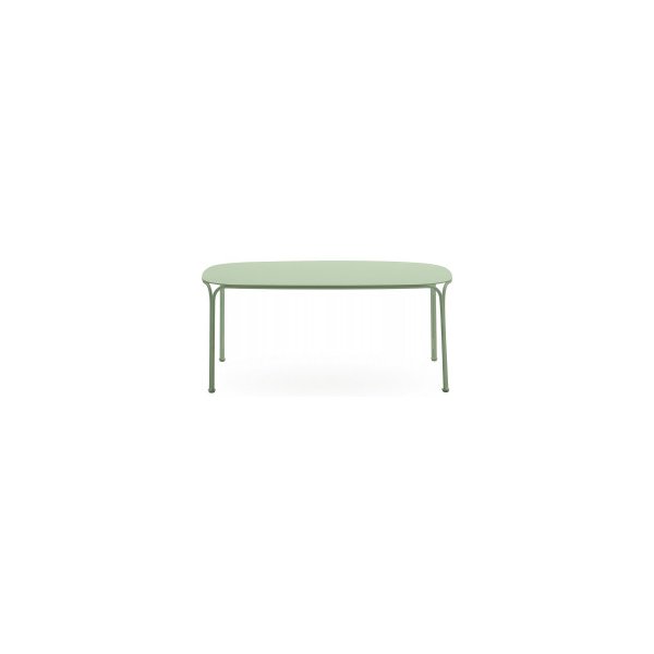 Konferenční stolek Kartell Hiray 90x59cm zelená