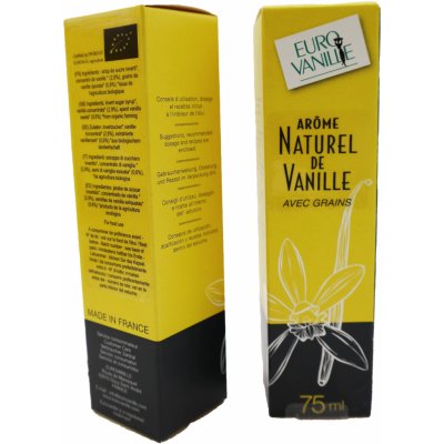 SAS EUROVANILLE Vanilka extrakt Vanilka Bourbon Madagaskar 75 ml – Zboží Dáma