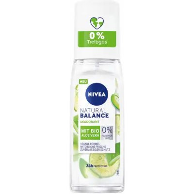 Nivea Natural Balance Aloe Vera deospray 75 ml