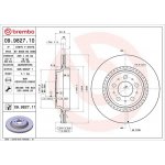 Brzdový kotouč BREMBO 09.9827.11 | Zboží Auto