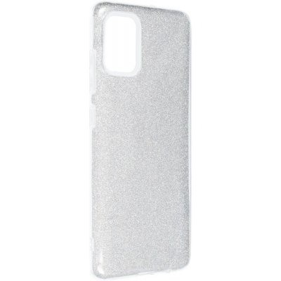 Pouzdro Forcell SHINING Case Samsung Galaxy A51 stříbrné – Zboží Mobilmania