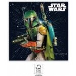 Procos EKO Papírové ubrousky STAR WARS Galaxie 20ks 33x33cm – Zboží Dáma