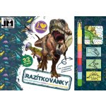 JIRI MODELS Razítkovánky Dinosauři kreativní sešit s aktivitami 1 – Hledejceny.cz