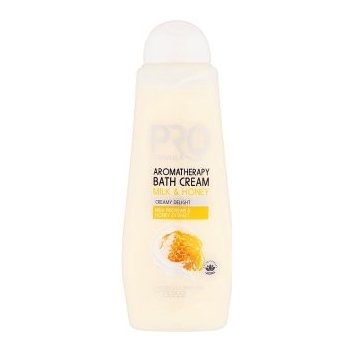 Tesco Pro Formula krémová pěna do koupele Milk & Honey 750 ml