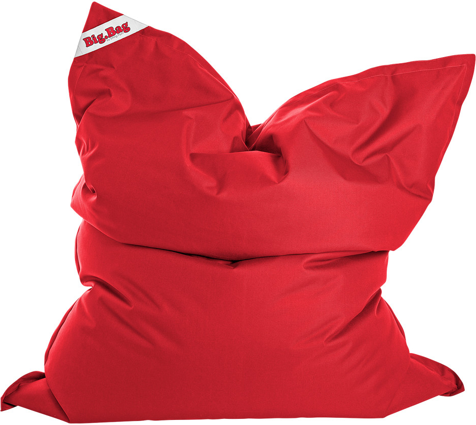 Bigbag sedací vak 130 x 20 x 170 cm červený