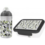 Zdravá lahev Set 0,7 l a Zdravá sváča Pixel head – Hledejceny.cz
