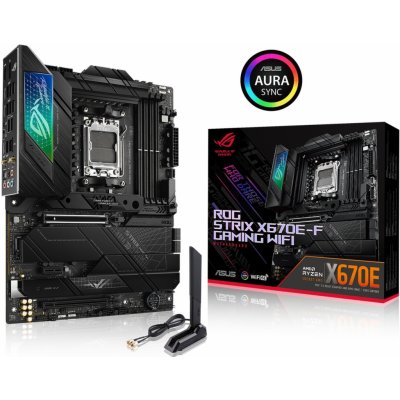 Asus ROG Strix X670E-F GAMING WiFi 90MB1BA0-M0EAY0 – Zboží Mobilmania