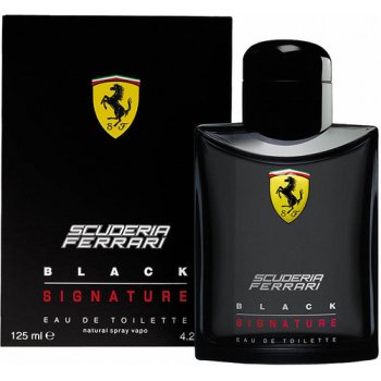 Ferrari Scuderia Ferrari Black Signature toaletní voda pánská 125 ml tester