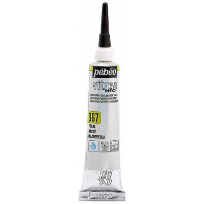 Pébéo Kontura na sklo Vitrea 160 20 ml 67 Pearl – Zboží Dáma