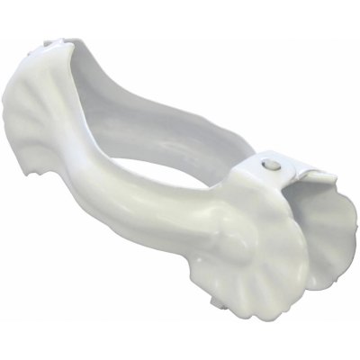 Gardinia Dunajská spona, bílá, 6 ks – Zboží Mobilmania