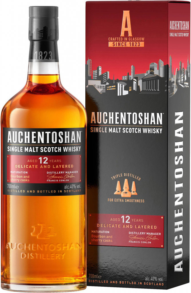 Auchentoshan 12y 40% 0,7 l (karton)